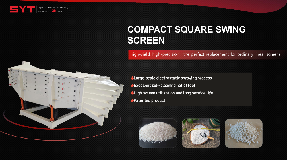 Linear oscillation screen
