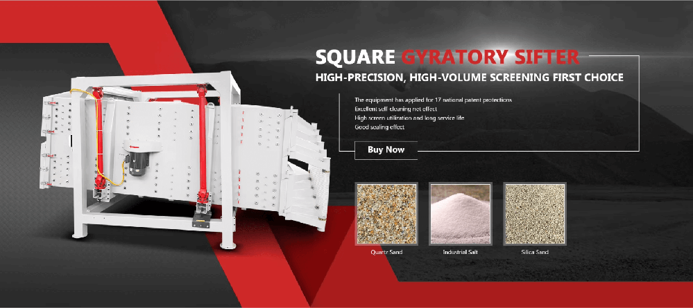 High-Efficiency Ceramic Sand Screening Solution: Square Gyratory Sifter by Sanyuantang Machinery