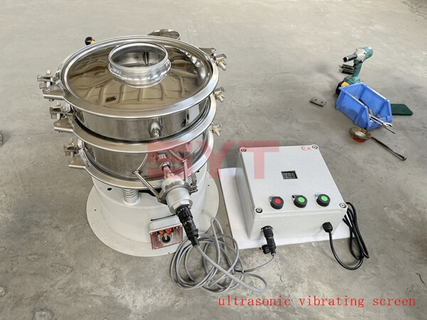 Alumina Powder Ultrasonic Vibrating Screen