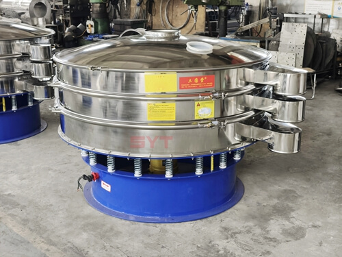 1.8m Rotary Vibrating Screen for Edible Salt Sieving