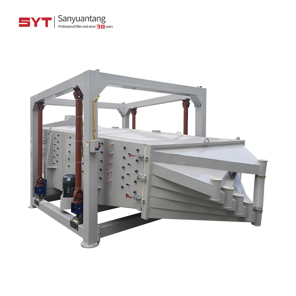 In-depth On-site Discussion With Client for New Square Tumbler Screening Line Project